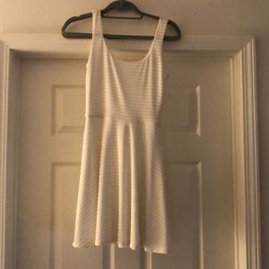 Bcbg off white dress